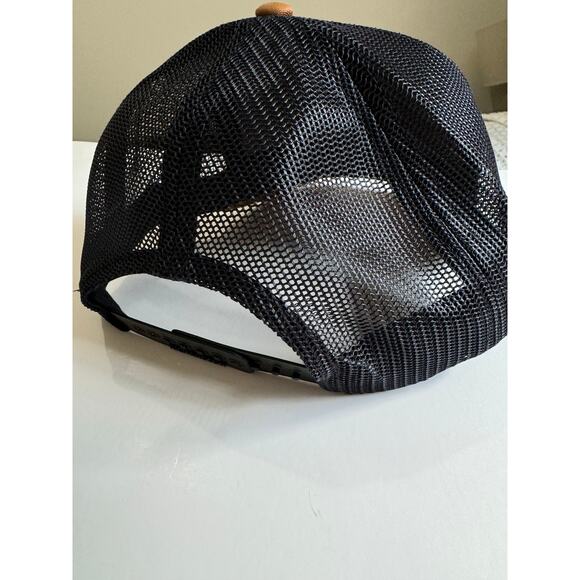 STIHL Baseball Cap Hat Tan Black Adjustable NWOT - Picture 4 of 6